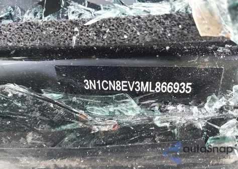 2021 Nissan Versa Sv Xtronic Cvt from USA, damaged, VIN 3N1CN8EV3ML866935